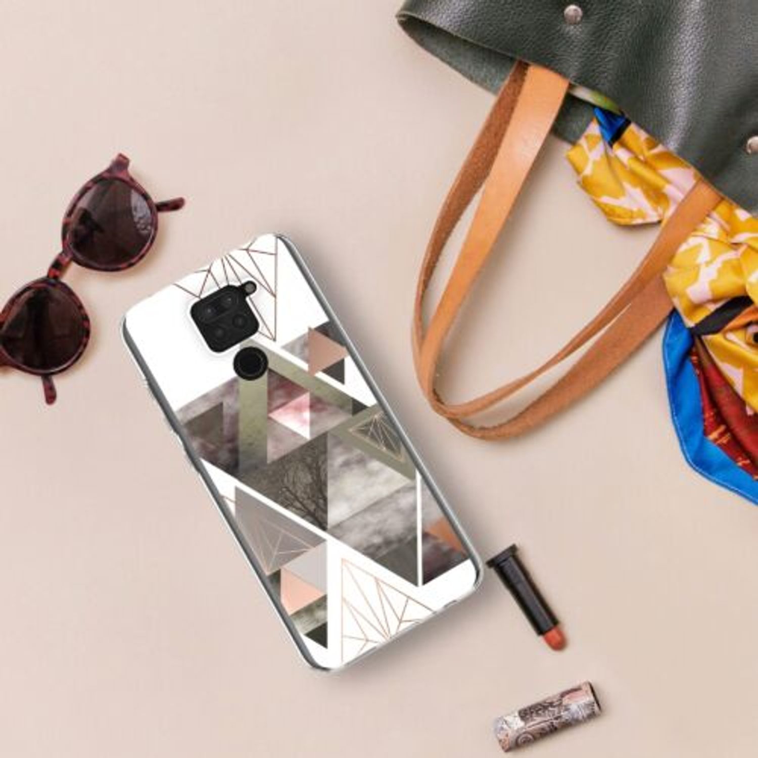 Husa Kwmobile pentru Xiaomi Redmi Note 9, Silicon, Multicolor, 57084.03 fotografia produsului View 2 L