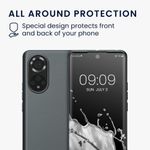 Husa Kwmobile pentru Honor 50, Silicon, Gri, 57934.232 fotografia produsului View 6 S