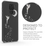 Husa Kwmobile pentru Xiaomi Redmi Note 9, Silicon, Transparent/Argintiu, 57084.04 fotografia produsului View 3 S