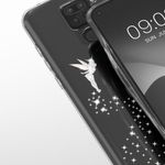 Husa Kwmobile pentru Xiaomi Redmi Note 9, Silicon, Transparent/Argintiu, 57084.04 fotografia produsului View 8 S