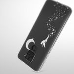 Husa Kwmobile pentru Xiaomi Redmi Note 9, Silicon, Transparent/Argintiu, 57084.04 fotografia produsului View 10 S