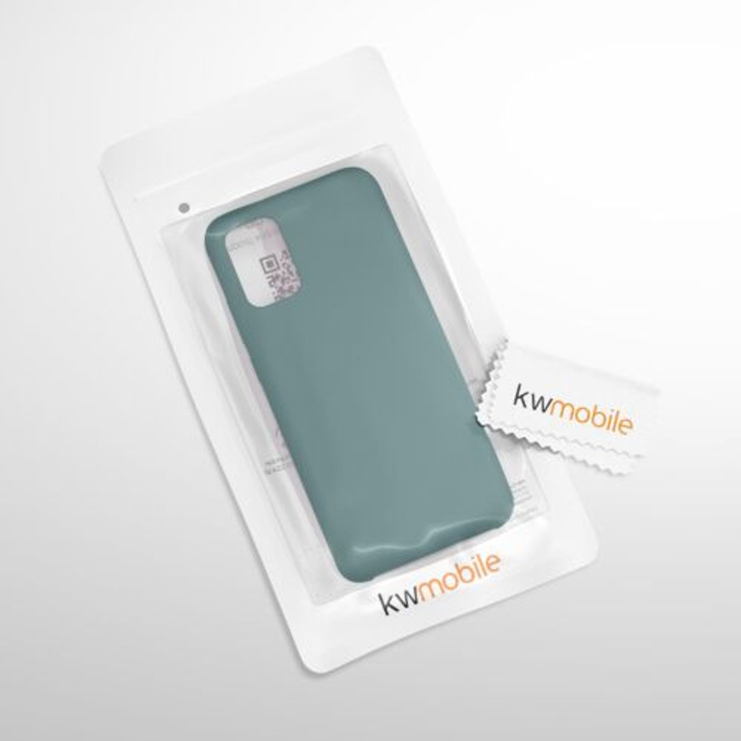 Husa pentru Samsung Galaxy A02s, Silicon, Verde, 55415.207 fotografia produsului View 7 L