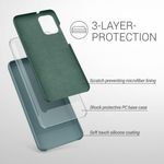 Husa pentru Samsung Galaxy A02s, Silicon, Verde, 55415.207 fotografia produsului View 3 S