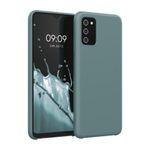 Husa pentru Samsung Galaxy A02s, Silicon, Verde, 55415.207 fotografia produsului