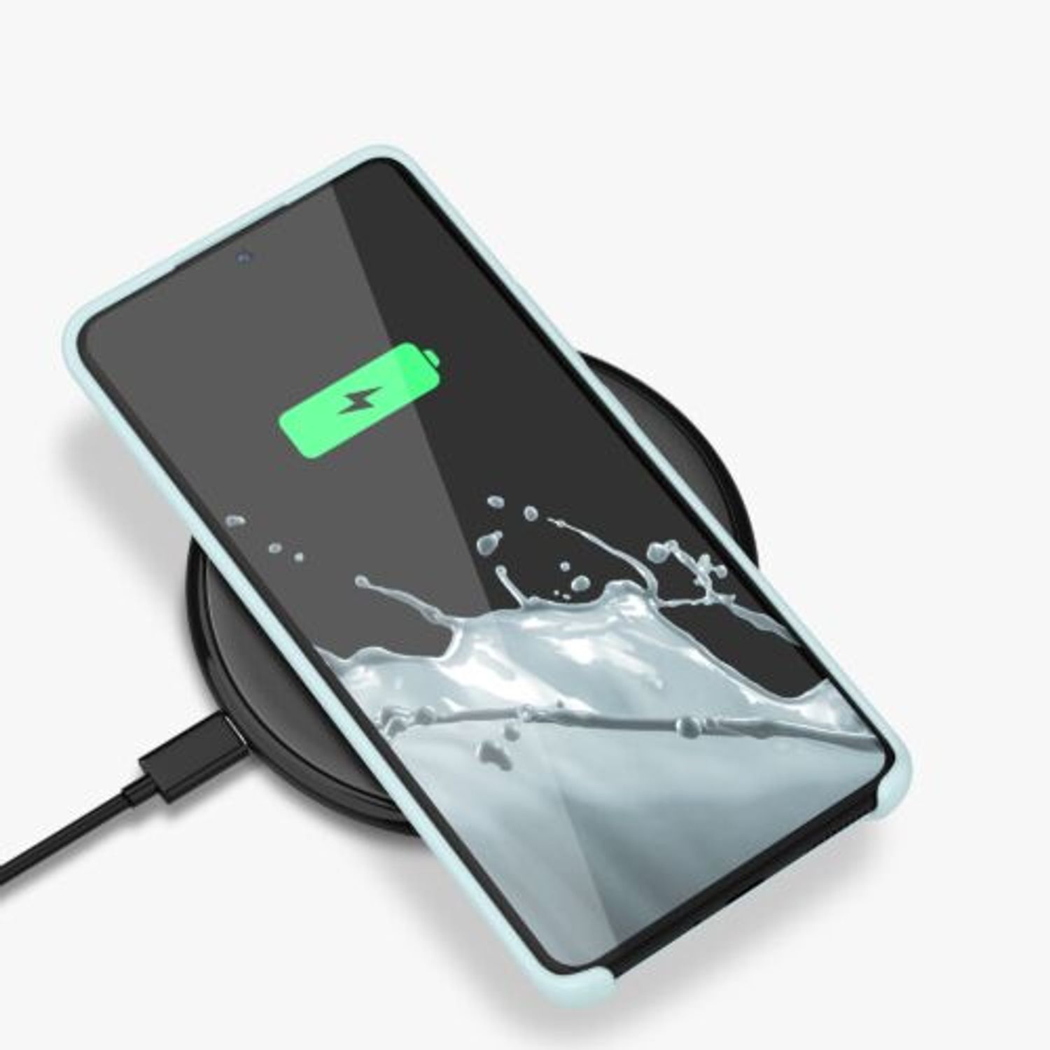 Husa Kwmobile pentru Xiaomi 12 Pro, Silicon, Verde, 57937.200 fotografia produsului View 8 L
