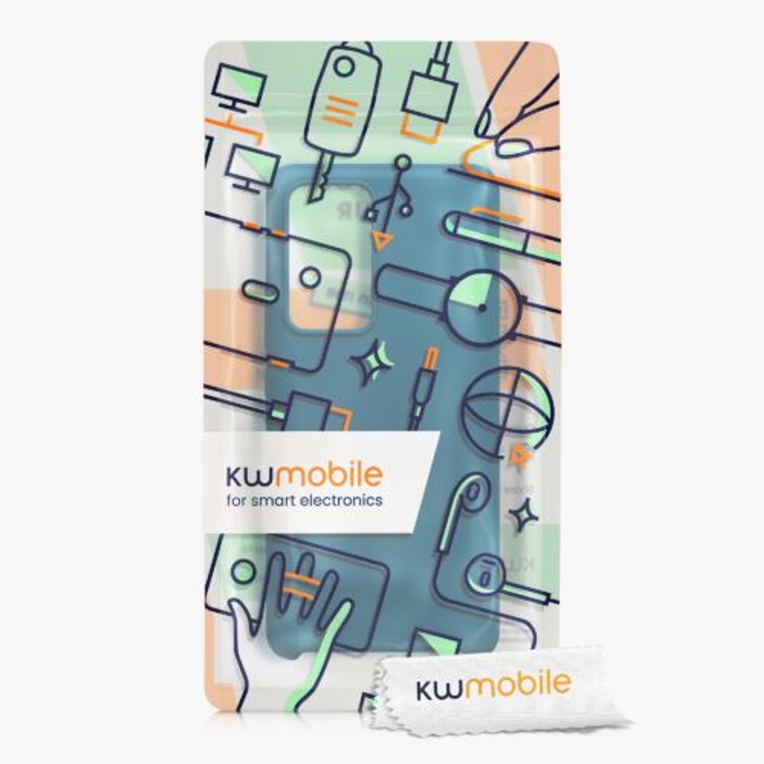 Husa Kwmobile pentru Xiaomi 12 Pro, Silicon, Verde, 57937.57 fotografia produsului View 7 L