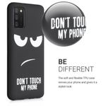 Husa pentru Samsung Galaxy A02s, Silicon, Negru, 54047.01 fotografia produsului View 6 S