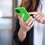 Husa Kwmobile pentru Apple iPhone 12/iPhone 12 Pro, Silicon, Verde, 53844.159 fotografia produsului View 9 S