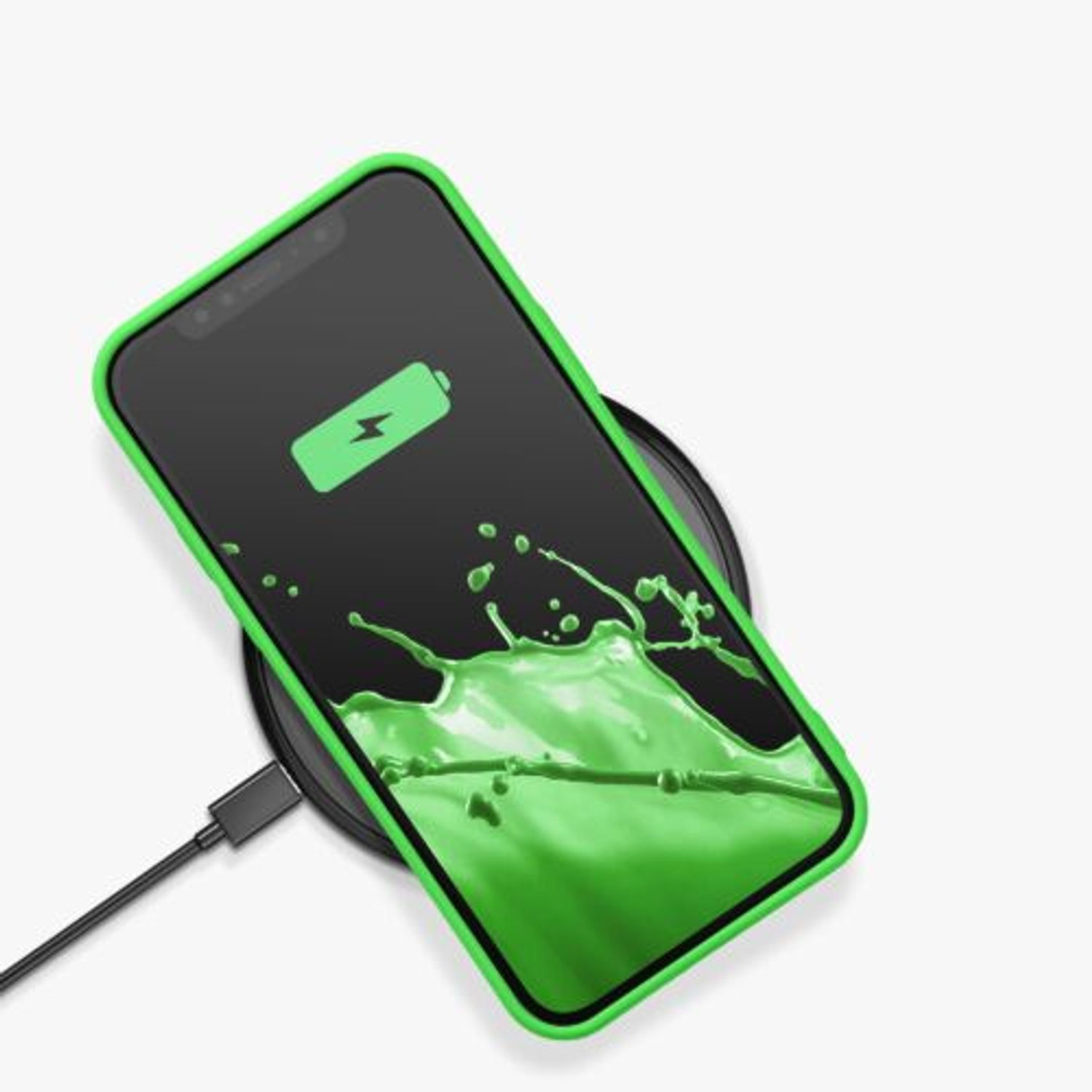 Husa Kwmobile pentru Apple iPhone 12/iPhone 12 Pro, Silicon, Verde, 53844.159 fotografia produsului View 10 L