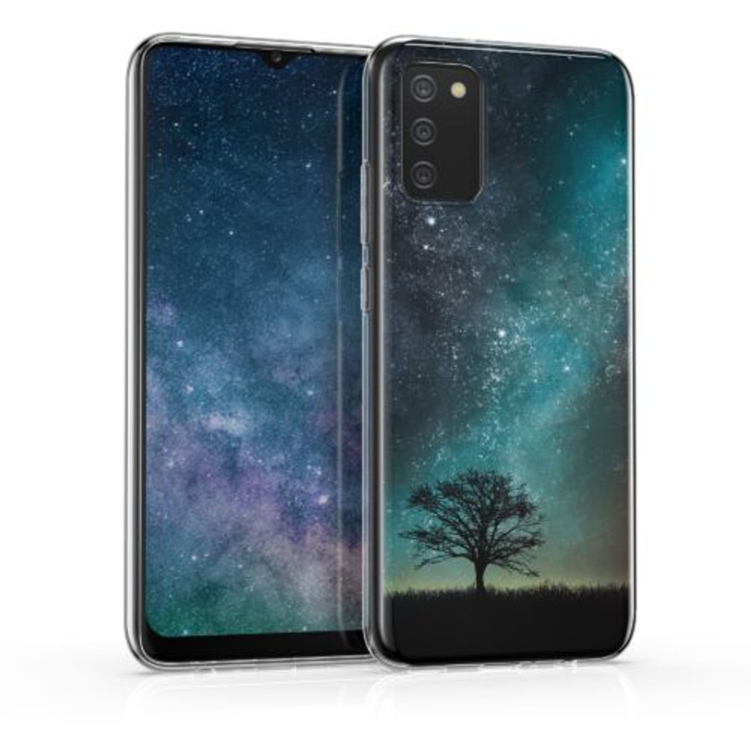 Husa pentru Samsung Galaxy A02s, Silicon, Multicolor, 56029.01 fotografia produsului