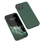 Husa Kwmobile pentru Apple iPhone 13, Silicon, Verde, 55948.169 fotografia produsului