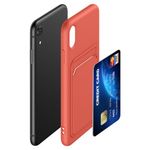 Husa Kwmobile pentru Apple iPhone XR, Silicon, Coral, 55116.76 fotografia produsului View 6 S