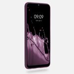 Husa pentru Samsung Galaxy A02s, Silicon, Mov, 54045.197 fotografia produsului View 3 S
