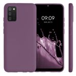 Husa pentru Samsung Galaxy A02s, Silicon, Mov, 54045.197 fotografia produsului View 2 S
