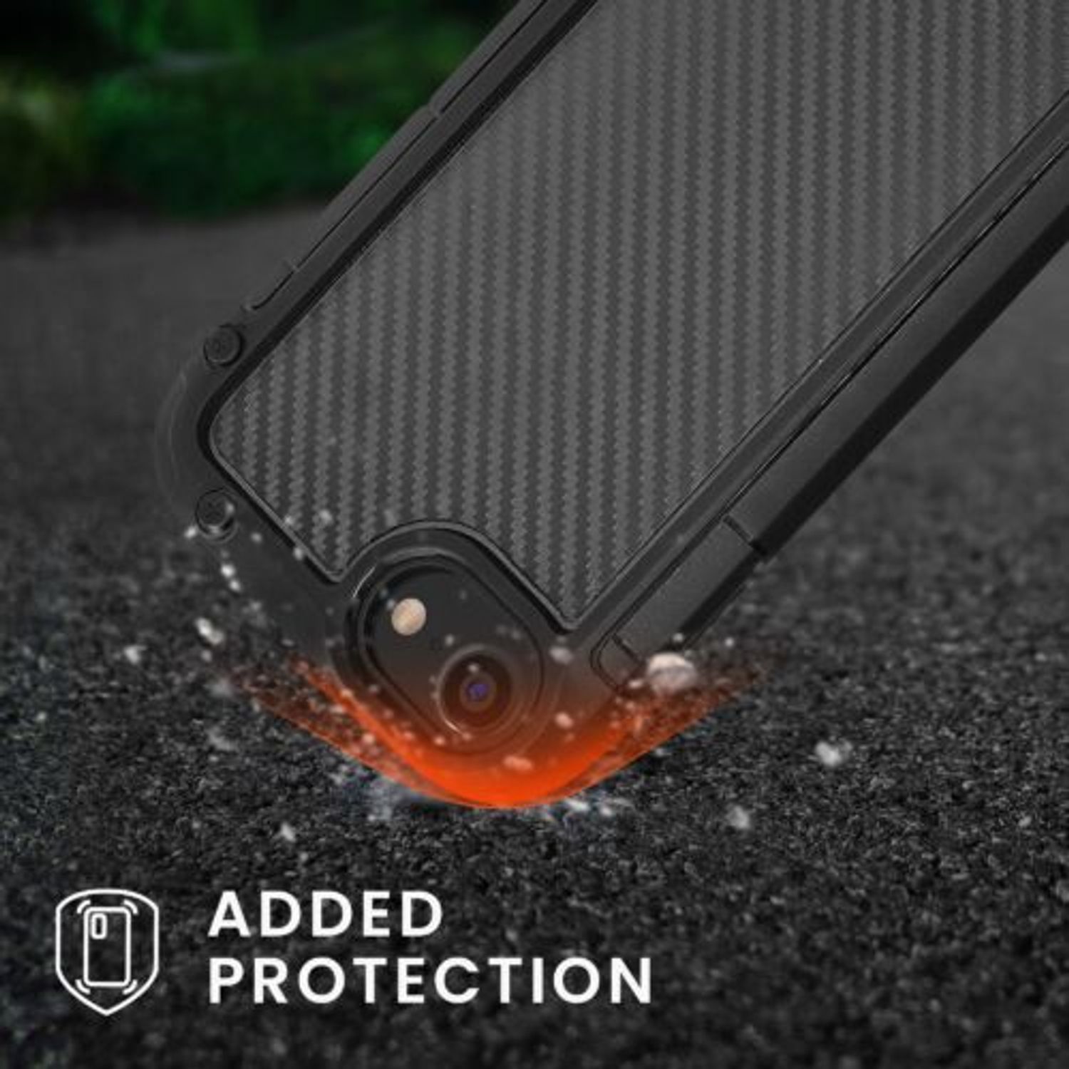 Husa Kwmobile pentru Apple iPhone 8/iPhone 7/iPhone SE 2, Silicon, Negru, 58287.01 fotografia produsului View 2 L