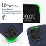 Husa Kwmobile pentru Apple iPhone 13 Pro, Silicon, Albastru, 58277.186 fotografia produsului View 3 S