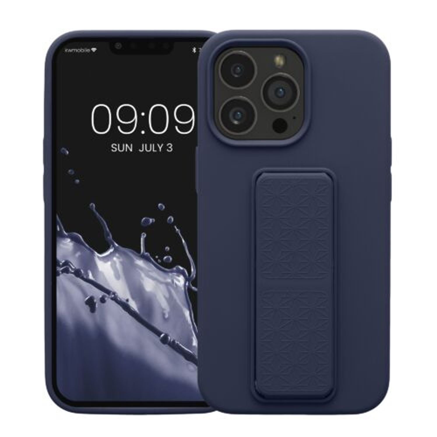 Husa Kwmobile pentru Apple iPhone 13 Pro, Silicon, Albastru, 58277.186 fotografia produsului