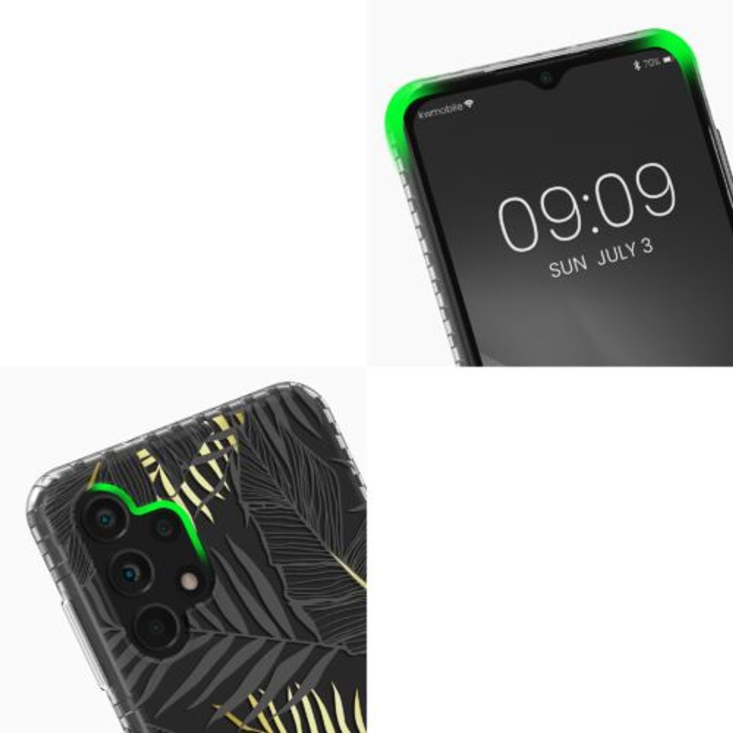 Husa Kwmobile pentru Samsung Galaxy A13, Silicon, Multicolor, 58366.02 fotografia produsului View 10 L