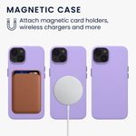 Husa Kwmobile pentru Apple iPhone 13, Silicon, Mov, 58247.139 fotografia produsului View 4 S