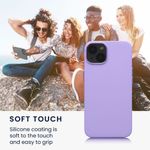 Husa Kwmobile pentru Apple iPhone 13, Silicon, Mov, 58247.139 fotografia produsului View 6 S