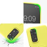 Husa Kwmobile pentru Xiaomi Redmi Note 11/Redmi Note 11s, Silicon, Galben, 58266.165 fotografia produsului View 7 S