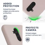 Husa Kwmobile pentru Huawei Mate 20 Lite, Silicon, Crem, 46310.225 fotografia produsului View 3 S