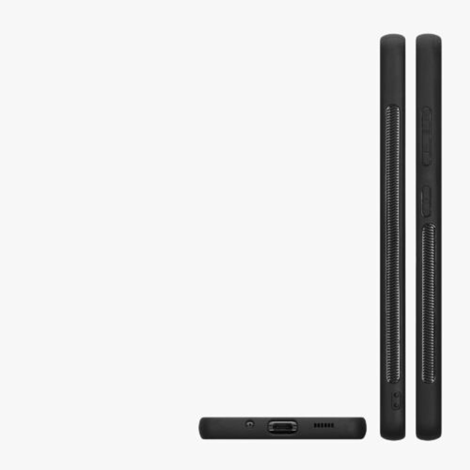 Husa Kwmobile pentru Samsung Galaxy S20 FE, Lemn, Maro/Negru, 58669.01 fotografia produsului View 8 L