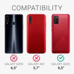 Husa pentru Samsung Galaxy A02s, Silicon, Verde, 54045.171 fotografia produsului View 6 S