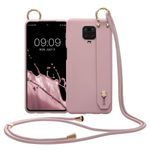 Husa Kwmobile pentru Xiaomi Redmi Note 9S/Redmi Note 9 Pro/Redmi Note 9 Pro Max, Silicon, Roz, 56471.193 fotografia produsului