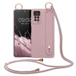 Husa Kwmobile pentru Xiaomi Redmi Note 11 Pro/Redmi Note 11 Pro 5G, Silicon, Roz, 58699.193 fotografia produsului