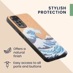 Husa Kwmobile pentru Xiaomi Redmi Note 11/Redmi Note 11s, Lemn, Multicolor, 57386.02 fotografia produsului View 6 S