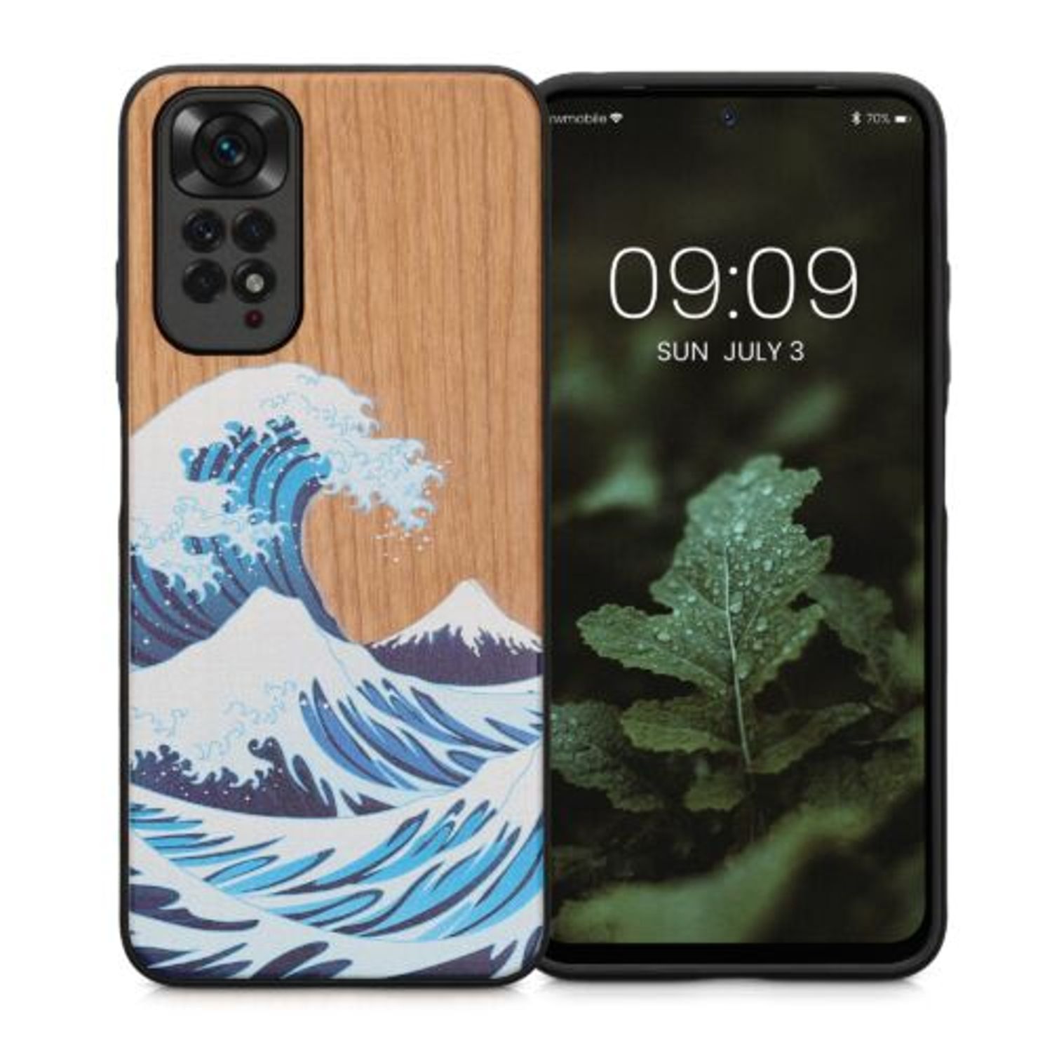 Husa Kwmobile pentru Xiaomi Redmi Note 11/Redmi Note 11s, Lemn, Multicolor, 57386.02 fotografia produsului