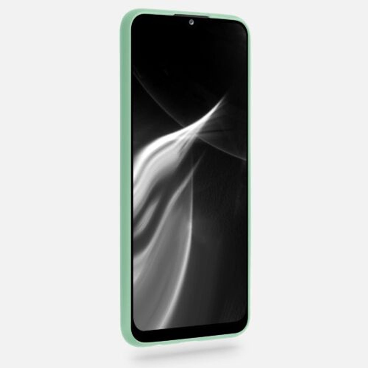 Husa pentru Samsung Galaxy A02s, Silicon, Verde, 54045.50 fotografia produsului View 3 L