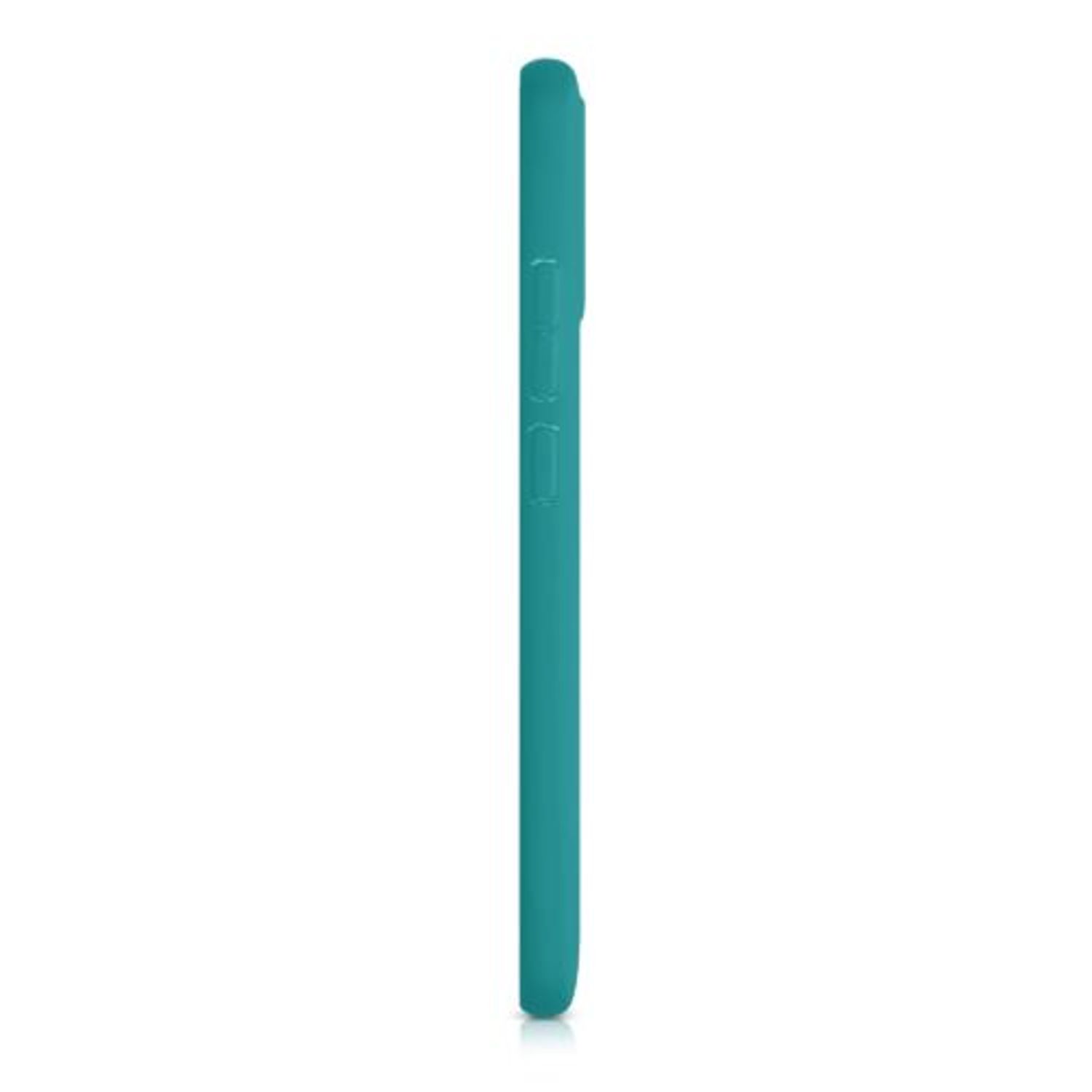 Husa pentru Samsung Galaxy A02s, Silicon, Verde, 54045.57 fotografia produsului View 5 L