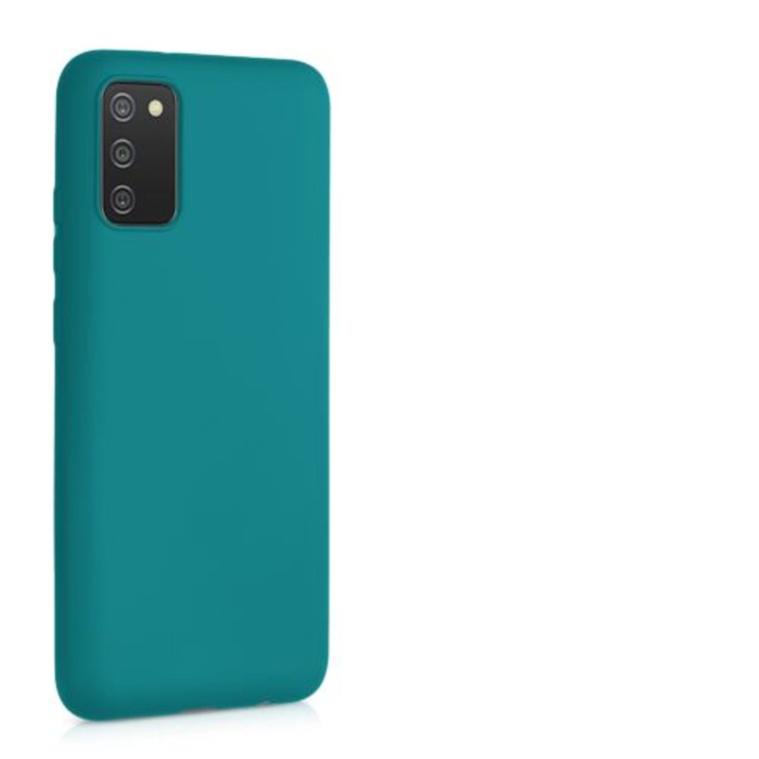 Husa pentru Samsung Galaxy A02s, Silicon, Verde, 54045.57 fotografia produsului View 8 L