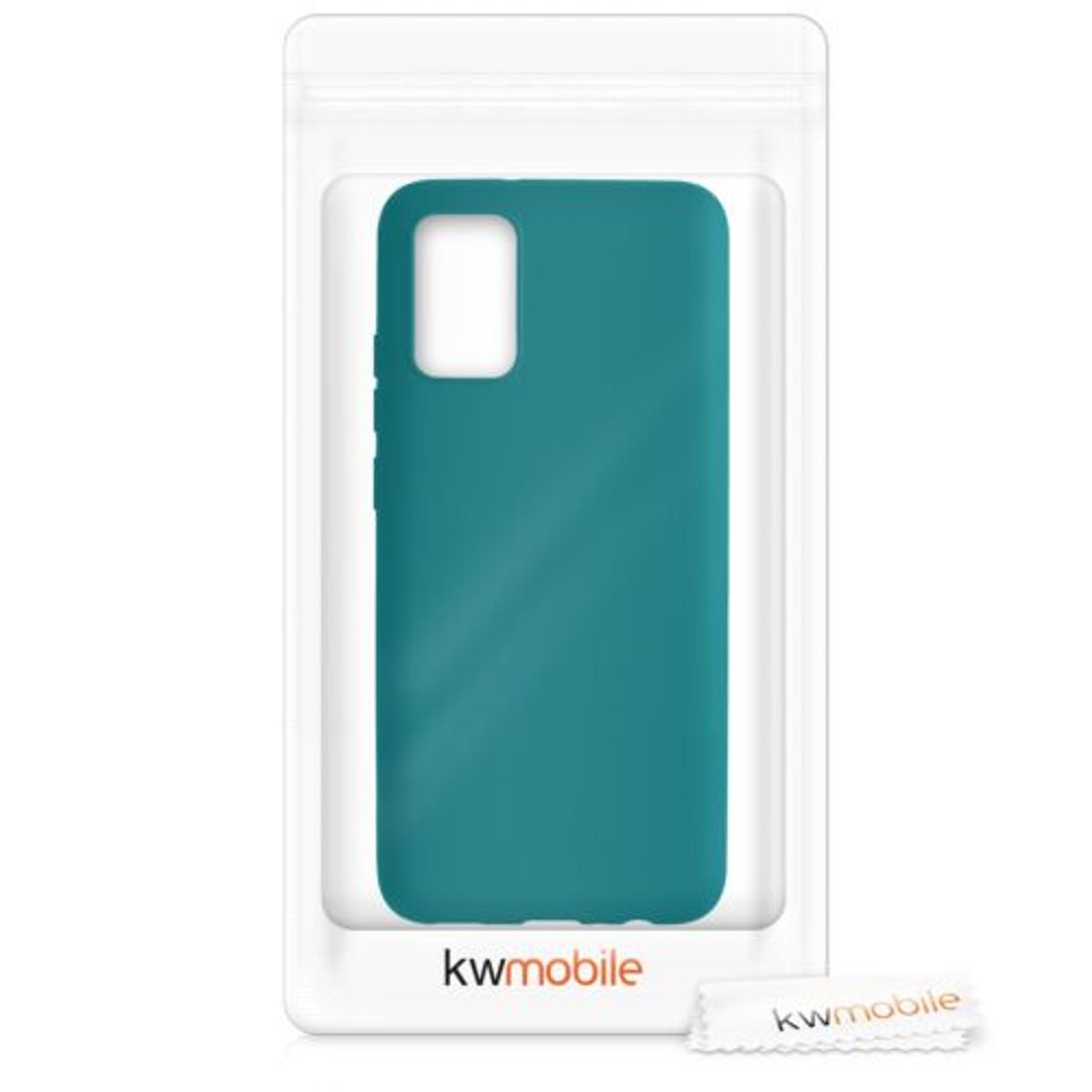 Husa pentru Samsung Galaxy A02s, Silicon, Verde, 54045.57 fotografia produsului View 7 L