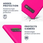 Husa Kwmobile pentru Samsung Galaxy S10 Plus, Silicon, Roz, 49028.77 fotografia produsului View 6 S