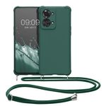 Husa Kwmobile pentru OnePlus Nord 2T, Silicon, Verde, 58770.80 fotografia produsului