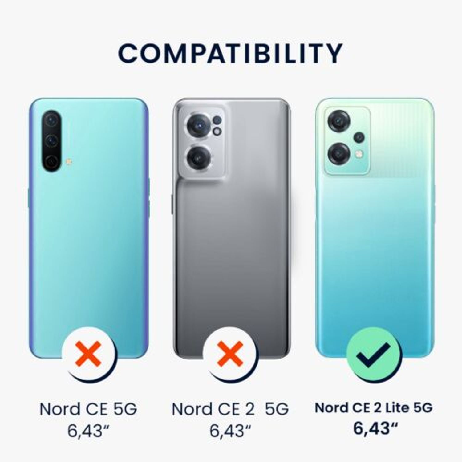 Husa Kwmobile pentru OnePlus Nord CE 2 Lite 5G, Lemn, Maro, 58763.01 fotografia produsului View 5 L