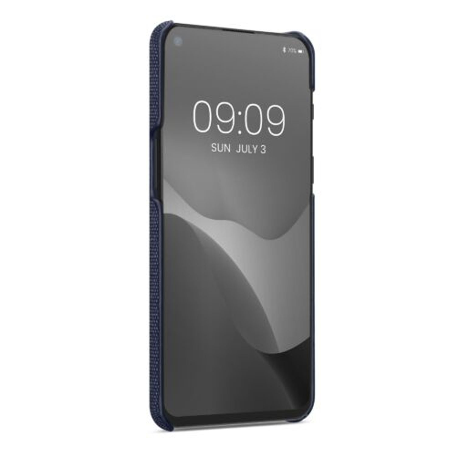 Husa Kwmobile pentru OnePlus Nord 2T, Textil, Albastru, 58768.17 fotografia produsului View 2 L