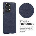 Husa Kwmobile pentru OnePlus Nord 2T, Textil, Albastru, 58768.17 fotografia produsului View 3 S