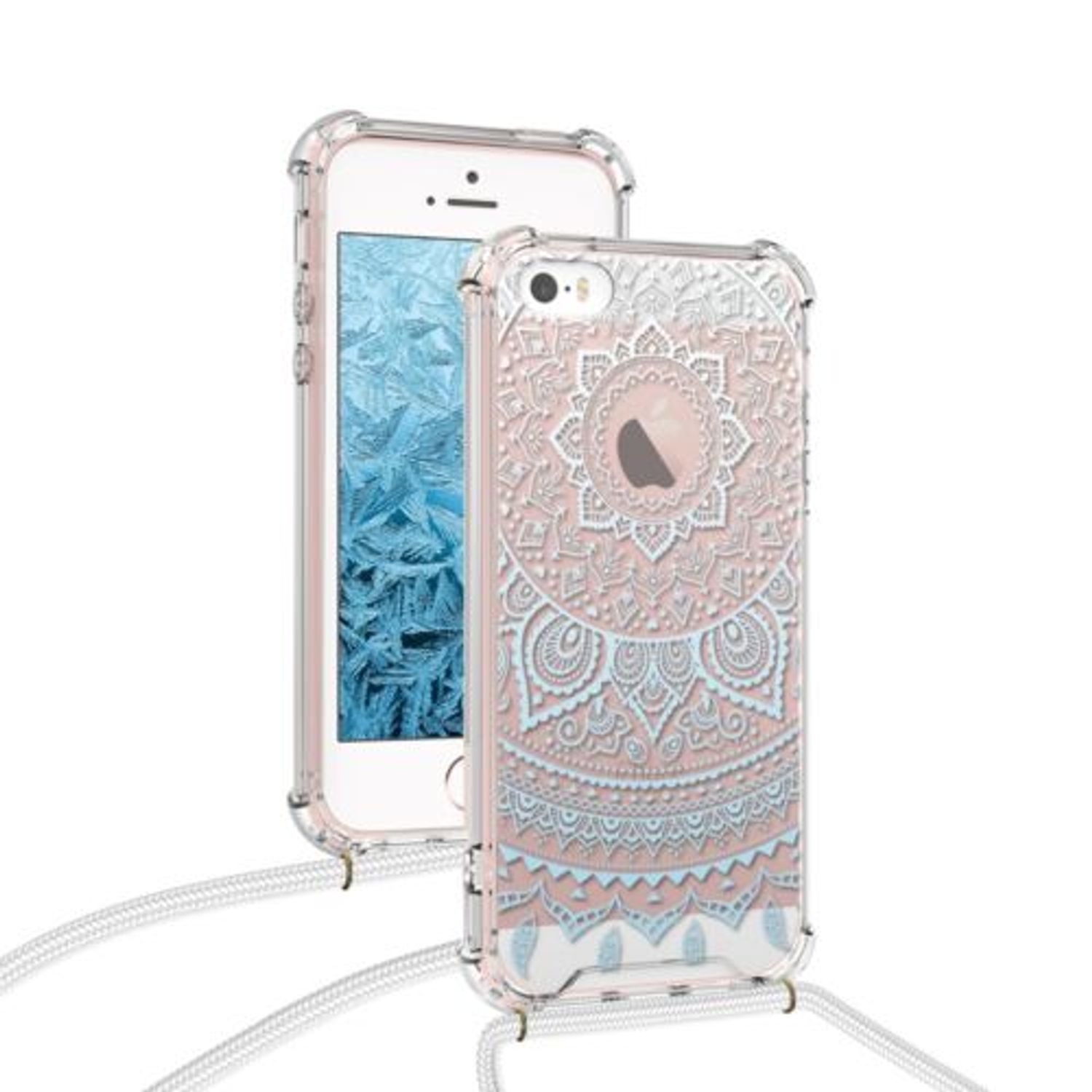 Husa pentru iPhone 5/iPhone 5s/iPhone SE, Silicon, Alb, 49293.05 fotografia produsului View 5 L