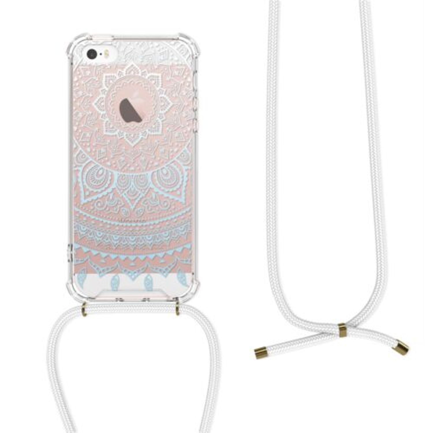 Husa pentru iPhone 5/iPhone 5s/iPhone SE, Silicon, Alb, 49293.05 fotografia produsului View 2 L