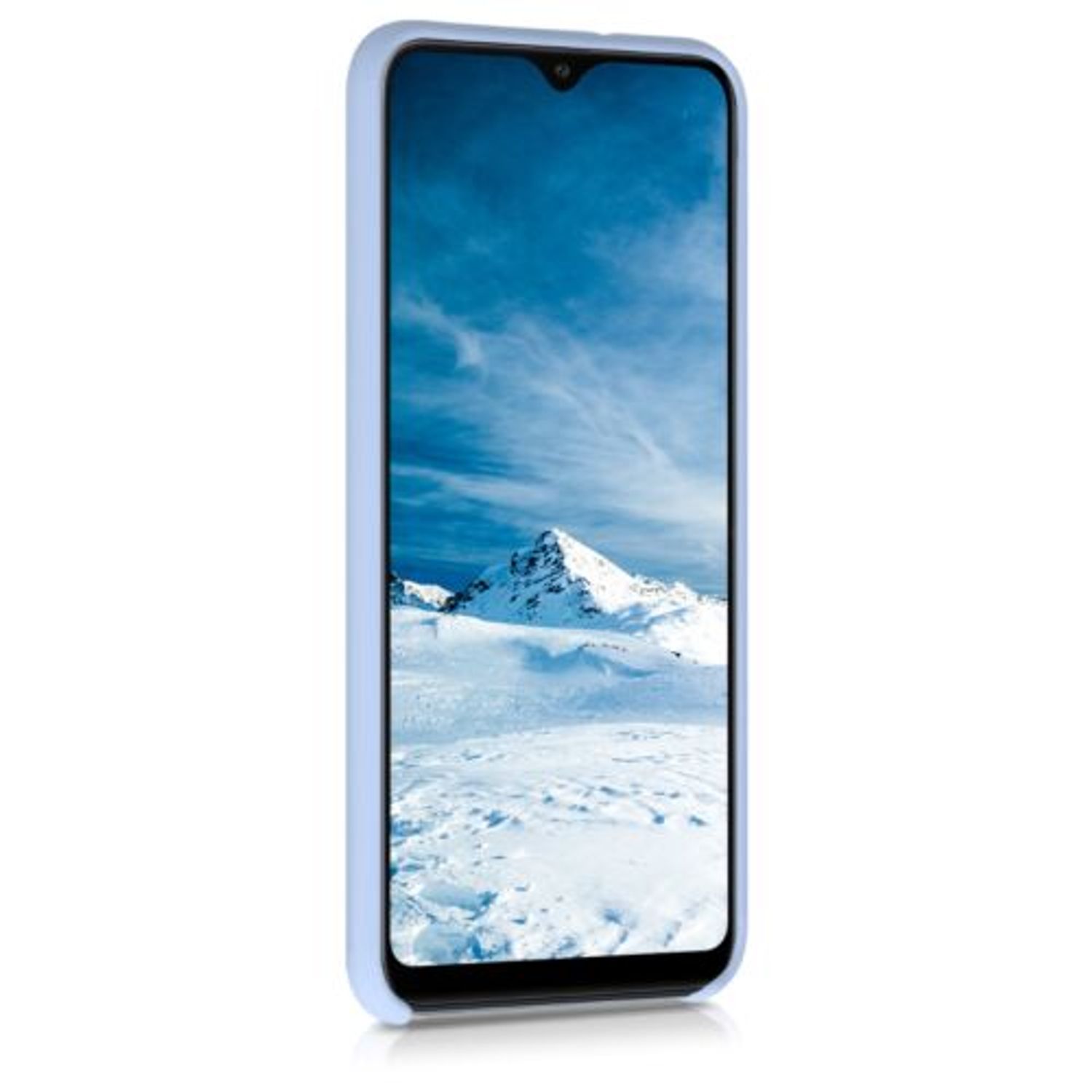 Husa pentru Samsung Galaxy A10, Silicon, Albastru, 52028.58 fotografia produsului View 3 L