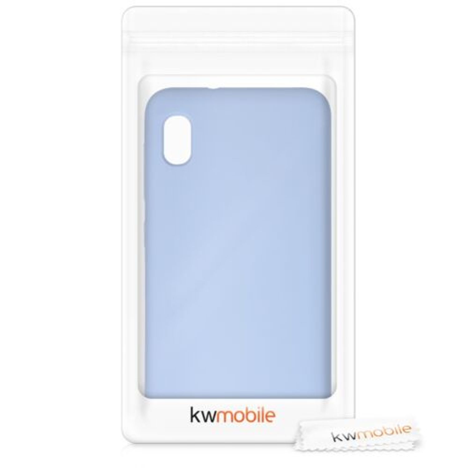Husa pentru Samsung Galaxy A10, Silicon, Albastru, 52028.58 fotografia produsului View 7 L