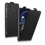 Husa pentru Samsung Galaxy A10, Piele ecologica, Negru, 49823.01 fotografia produsului View 2 S