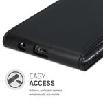 Husa pentru Samsung Galaxy A10, Piele ecologica, Negru, 49823.01 fotografia produsului View 5 S