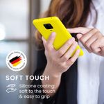 Husa Kwmobile pentru Xiaomi Redmi Note 9S/Redmi Note 9 Pro/Redmi Note 9 Pro Max, Silicon, Galben, 56562.165 fotografia produsului View 4 S