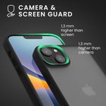 Husa Kwmobile pentru Apple iPhone 14, Silicon, Negru, 59089.01 fotografia produsului View 4 S