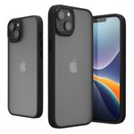 Husa Kwmobile pentru Apple iPhone 14, Silicon, Negru, 59089.01 fotografia produsului